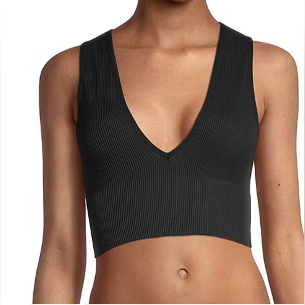 Arizona Body Seamless Ribbed V-Neck Brami Size XL NWT